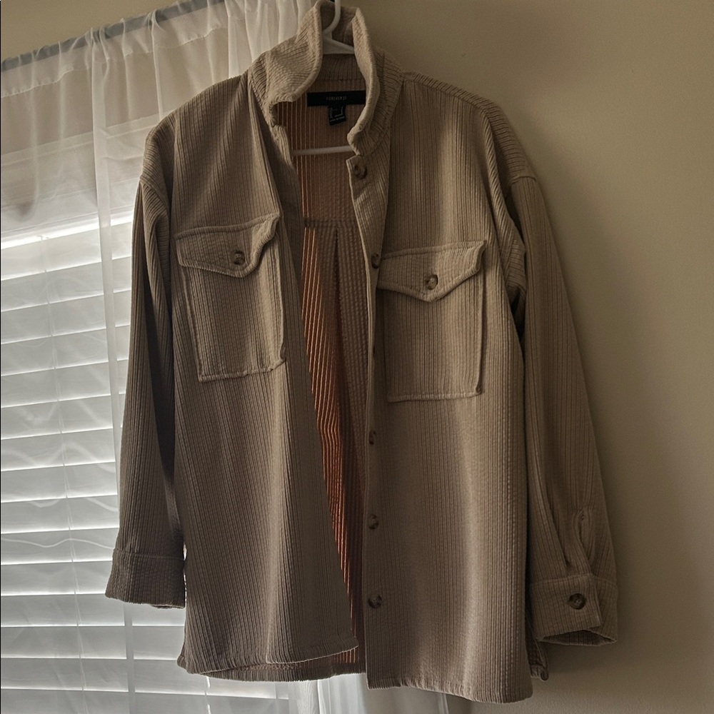 NWOT! forever 21 corduroy jacket